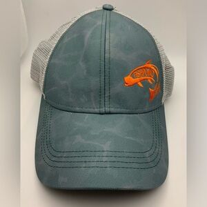 Fishpond Sabalo Lightweight Sewn Adjustable Hat Baseball Cap w Mesh Fishing EUC!